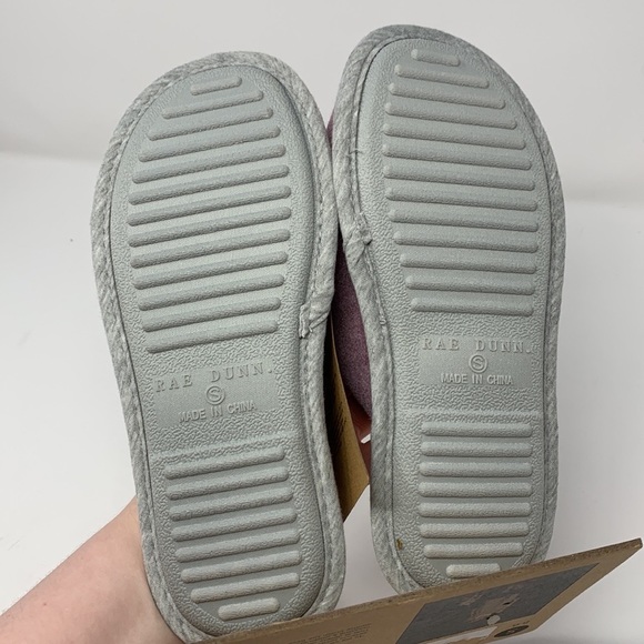 NWT Rae Dunn ‘BLESSED’ Slippers - Picture 5 of 6